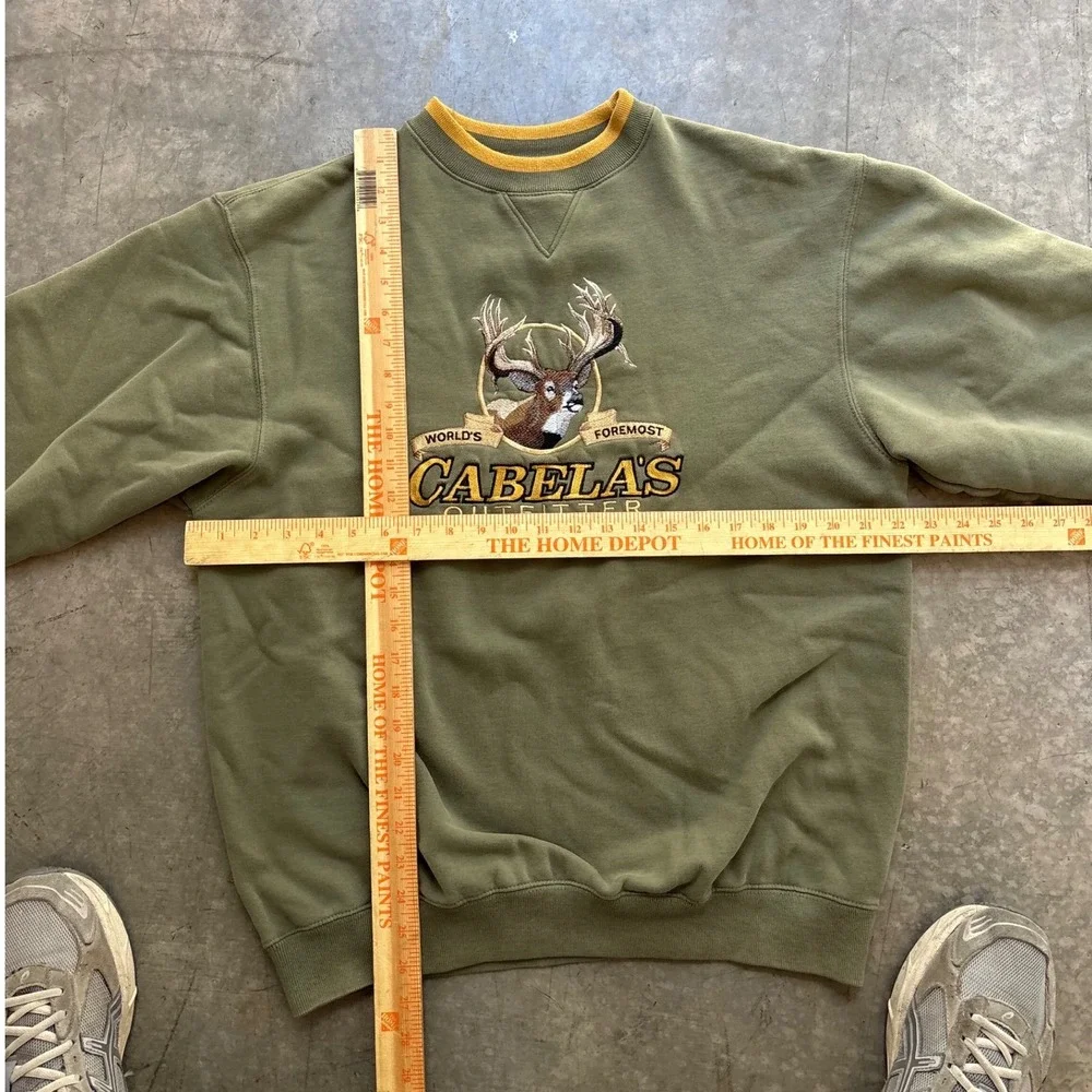 Vintage Cabela's Outfitters Nature Field Duty Crewneck Size Medium
